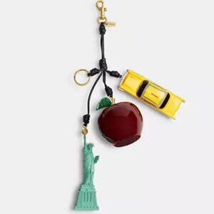 COACH Large New York Cluster Bag Charm CY403 NWT